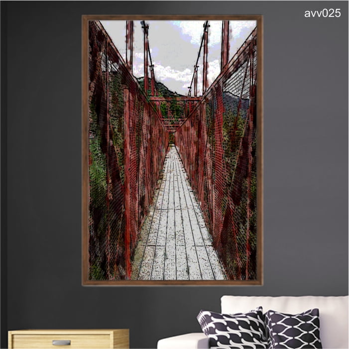 QUADRO DECORATIVO AVV025 POR VINICIUS VALDUGA