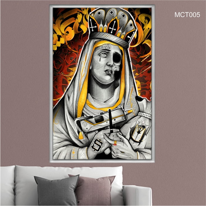 QUADRO DECORATIVO MCT005 POR MARLON CRUZ
