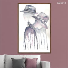 QUADRO DECORATIVO AMC010 POR MARIVANE CENCI
