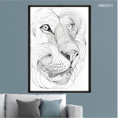 QUADRO DECORATIVO AMC011 POR MARIVANE CENCI